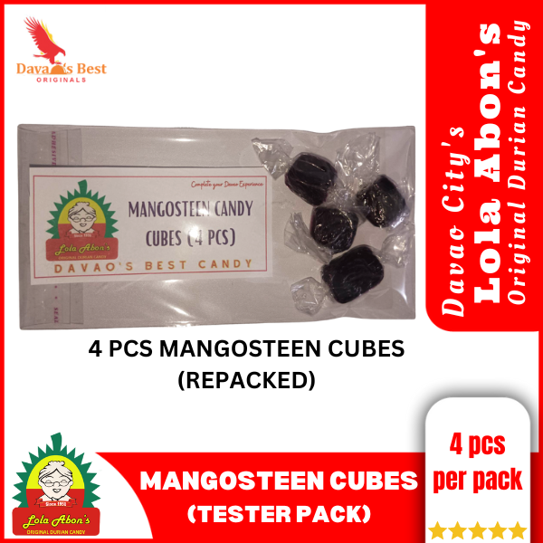 Davao's Best Originals Lola Abon's Special Mangosteen Cubes Candy