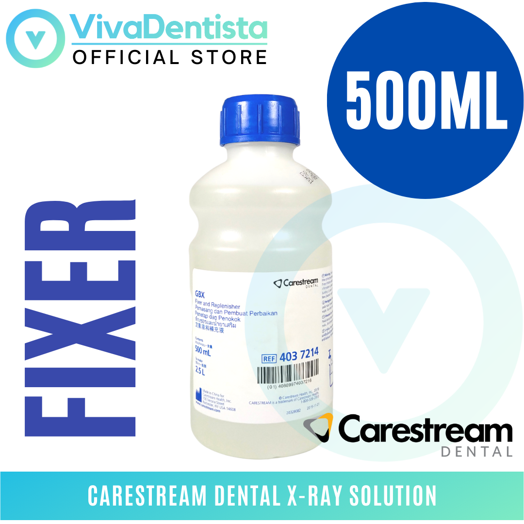 CARESTREAM Dental XRay Film Solution Fixer Developer Xray VivaDentista