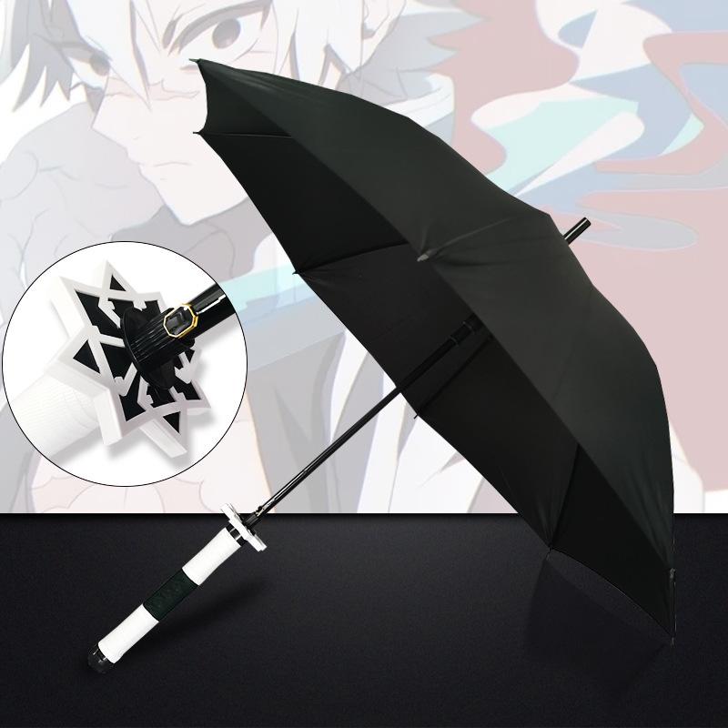 Anime Umbrella 8K/16K Long handle umbrella One Piece Demon Slayer