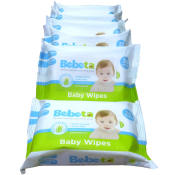 Bebeta Mildly Scented Baby Wet Wipes 6-Pack - 10% Off