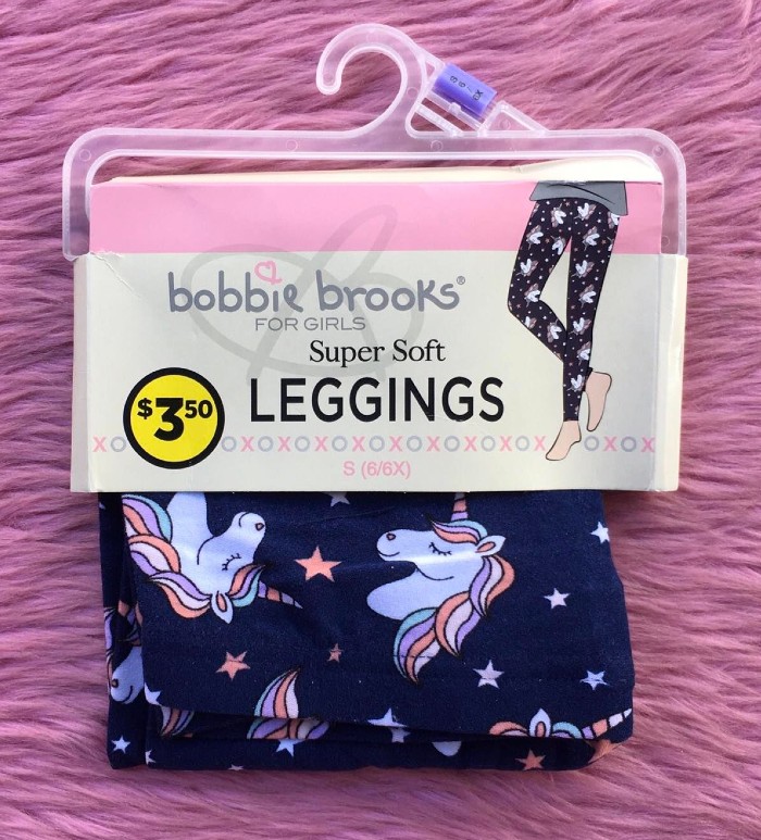 Bobbie Brooks For Girls Tie Dye Purple Pink Pull-On Super Soft Leggings  10/12