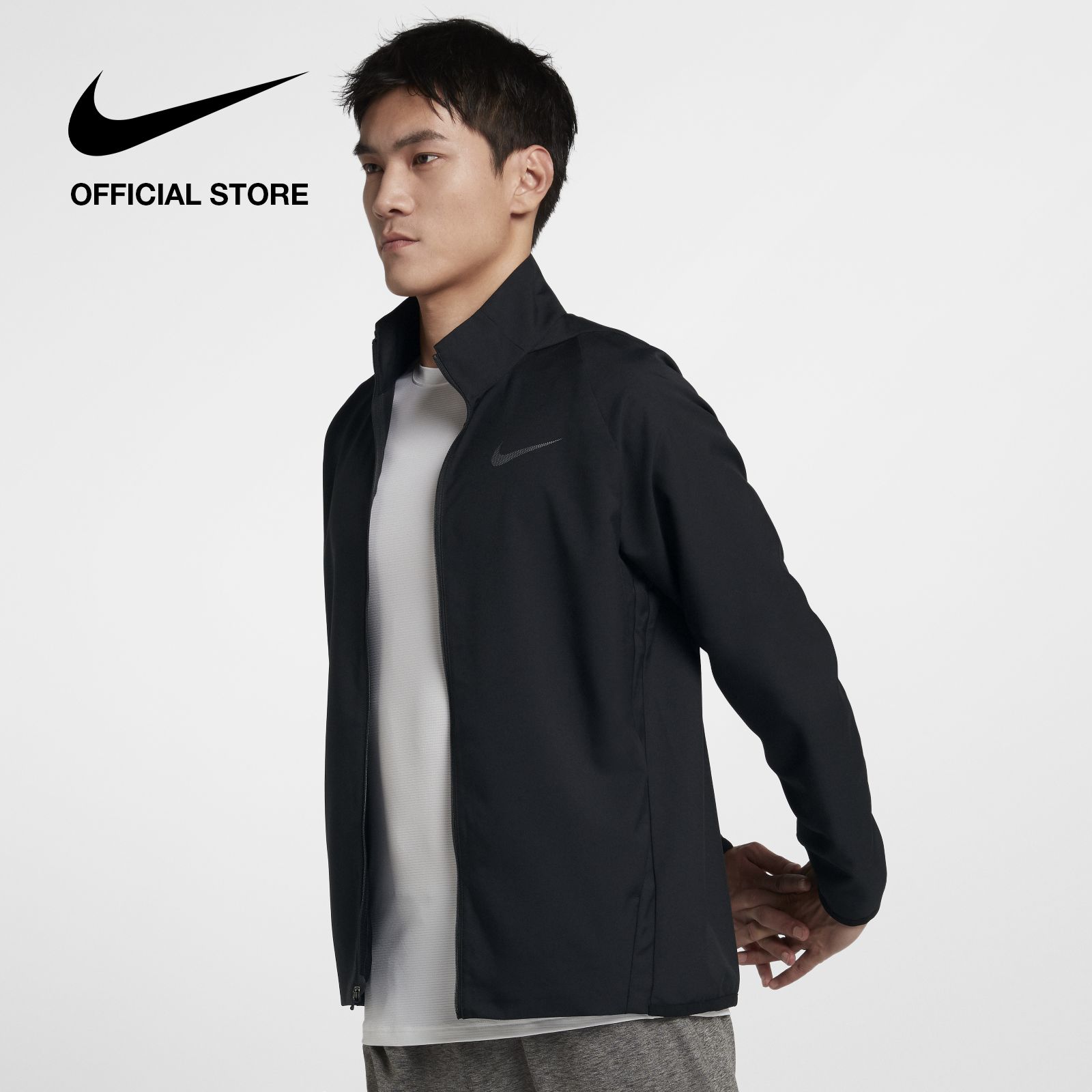 nike dry woven jacket