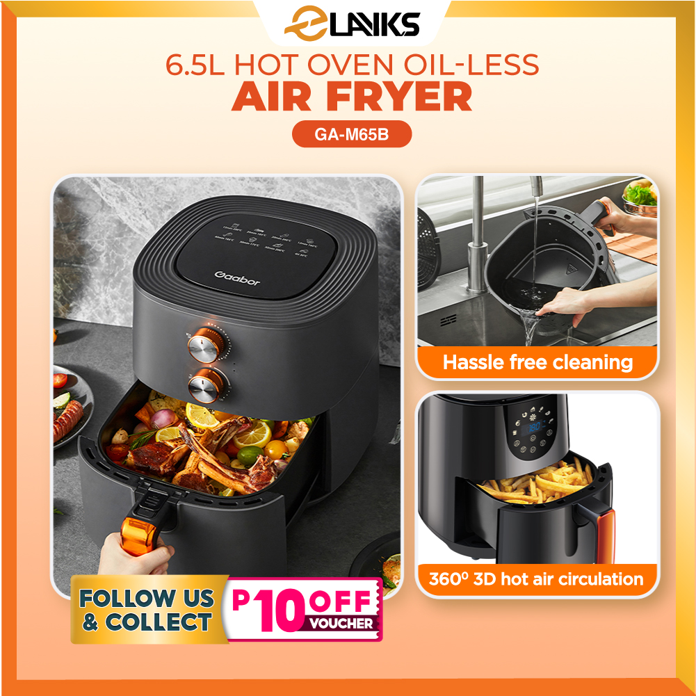 Gaabor Air Fryer, 360° Heat 4L5L5.5L6.5LHousehold Multi-functional Oil ...