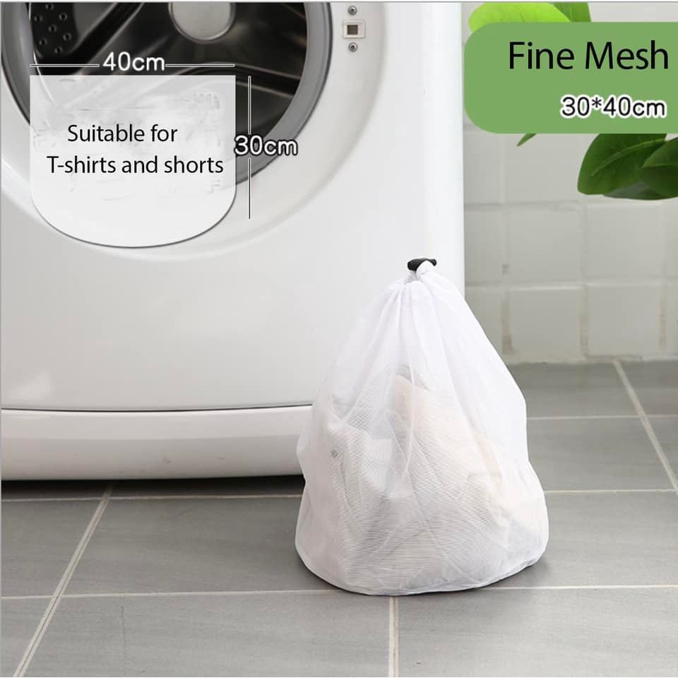 Beanie Bag, Mesh Net Washing Bag for Laundry