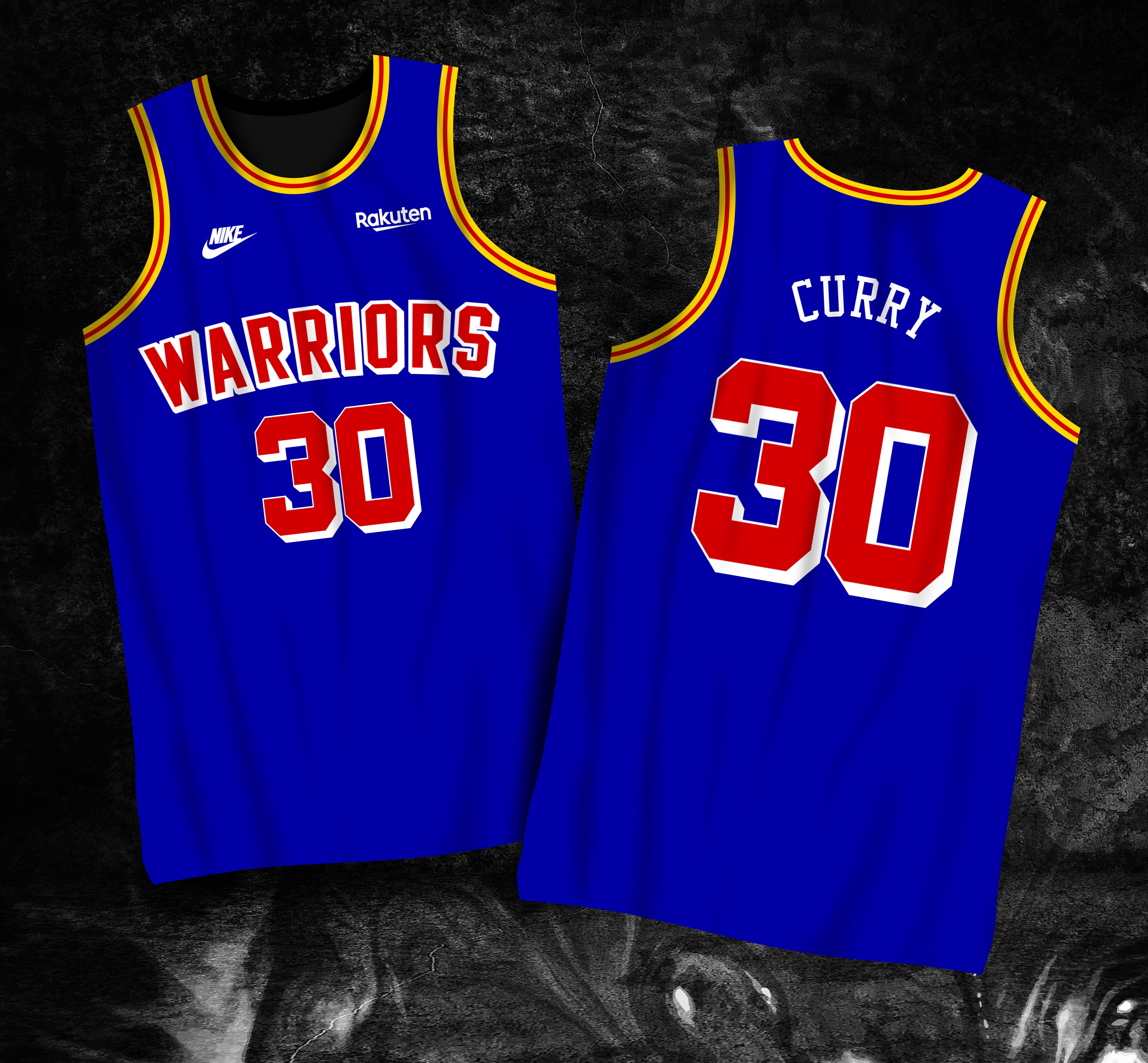 Golden State Warriors Stephen Curry Jersey Youth Sz 17 #30