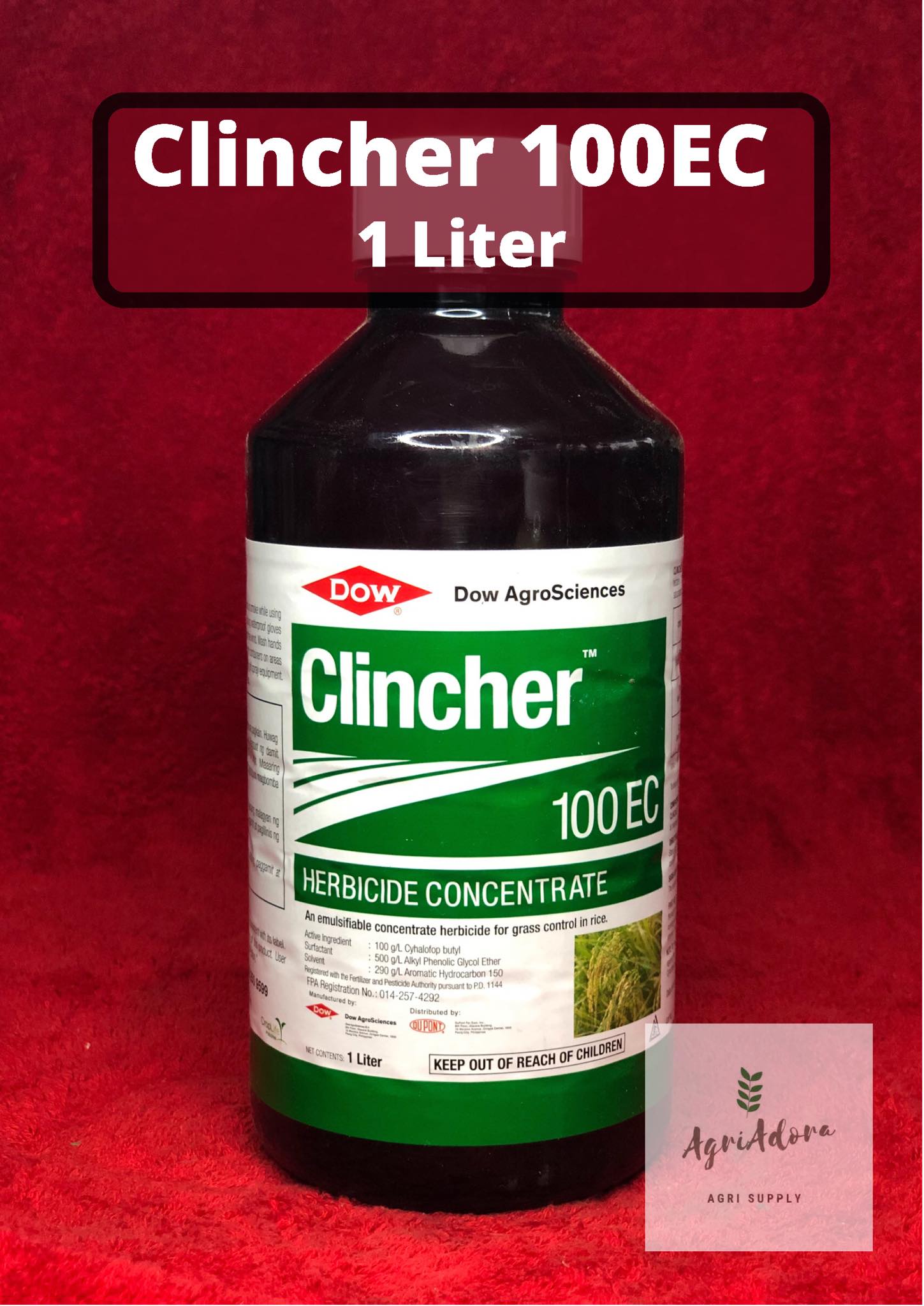 Clincher 100 EC Herbicide 500ml/1L (Dow AgroSciences) Lazada PH