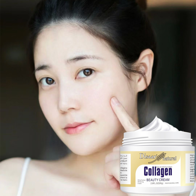 80g DISAAR Collagen Face Cream Whitening Moisturizing Antiwrinkle