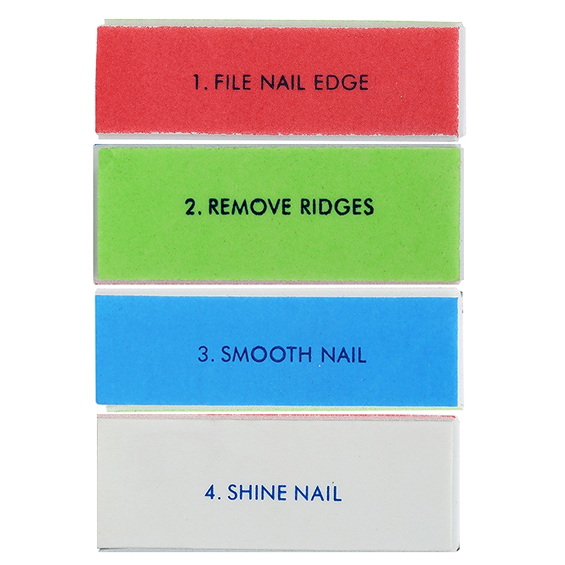 Nail file nail tool 4 ways shiner buffer buffing block YIDA