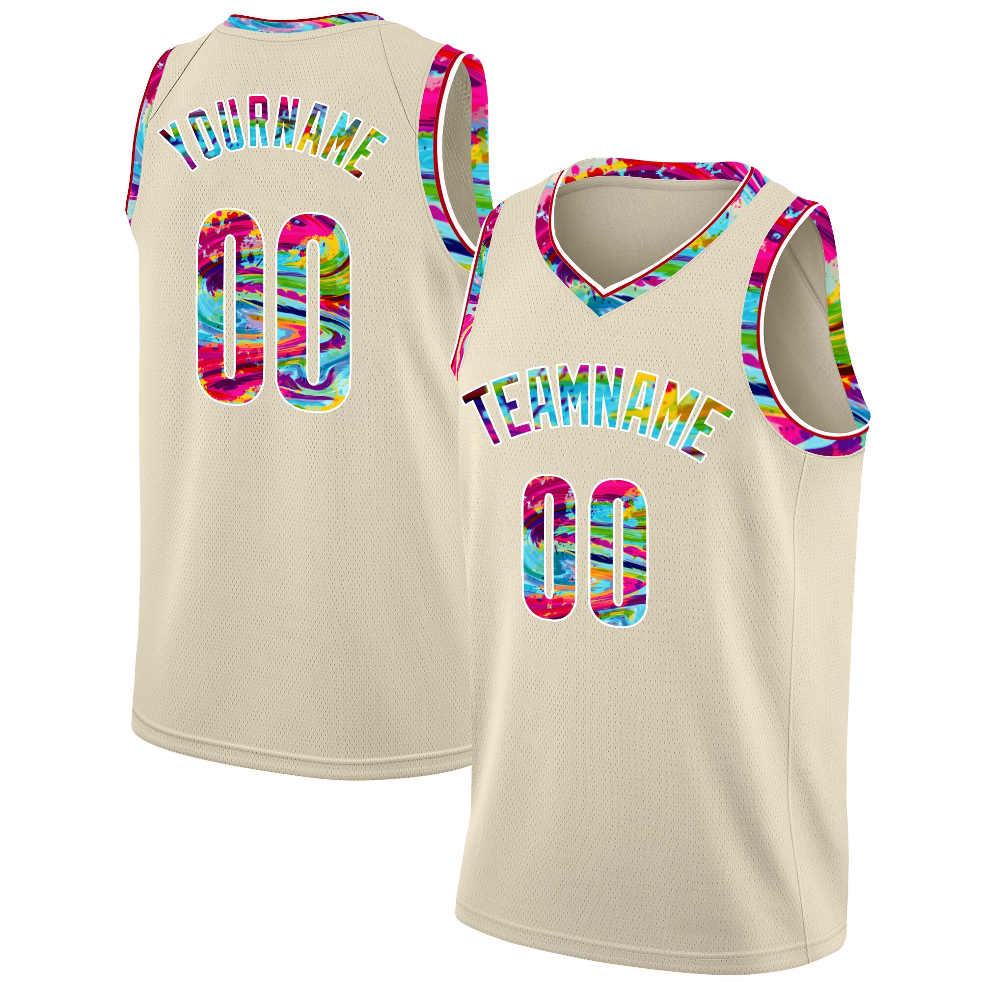 TESSFFEL Custom Name Basketball Jersey Shirts Team Uniform Sprotswear Retro Vintage 3DPrint Summer Streetwear