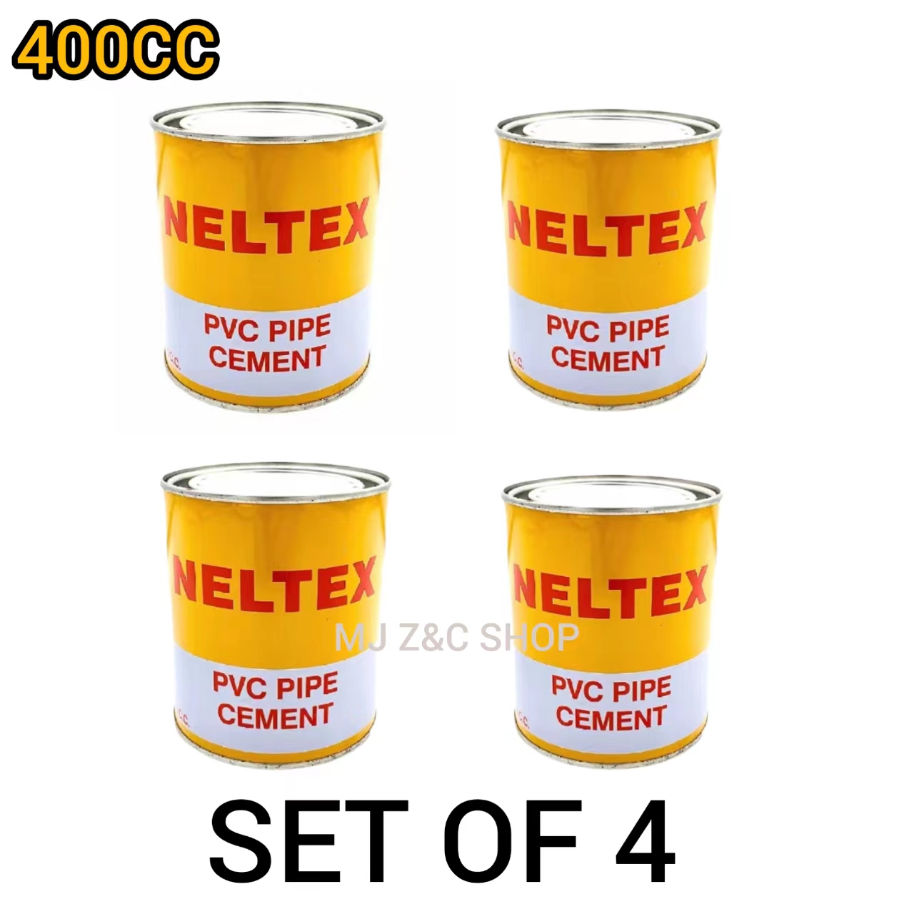 ( SET OF 4 ) NELTEX PVC PIPE CEMENT 100CC / 200CC / 400CC Lazada PH