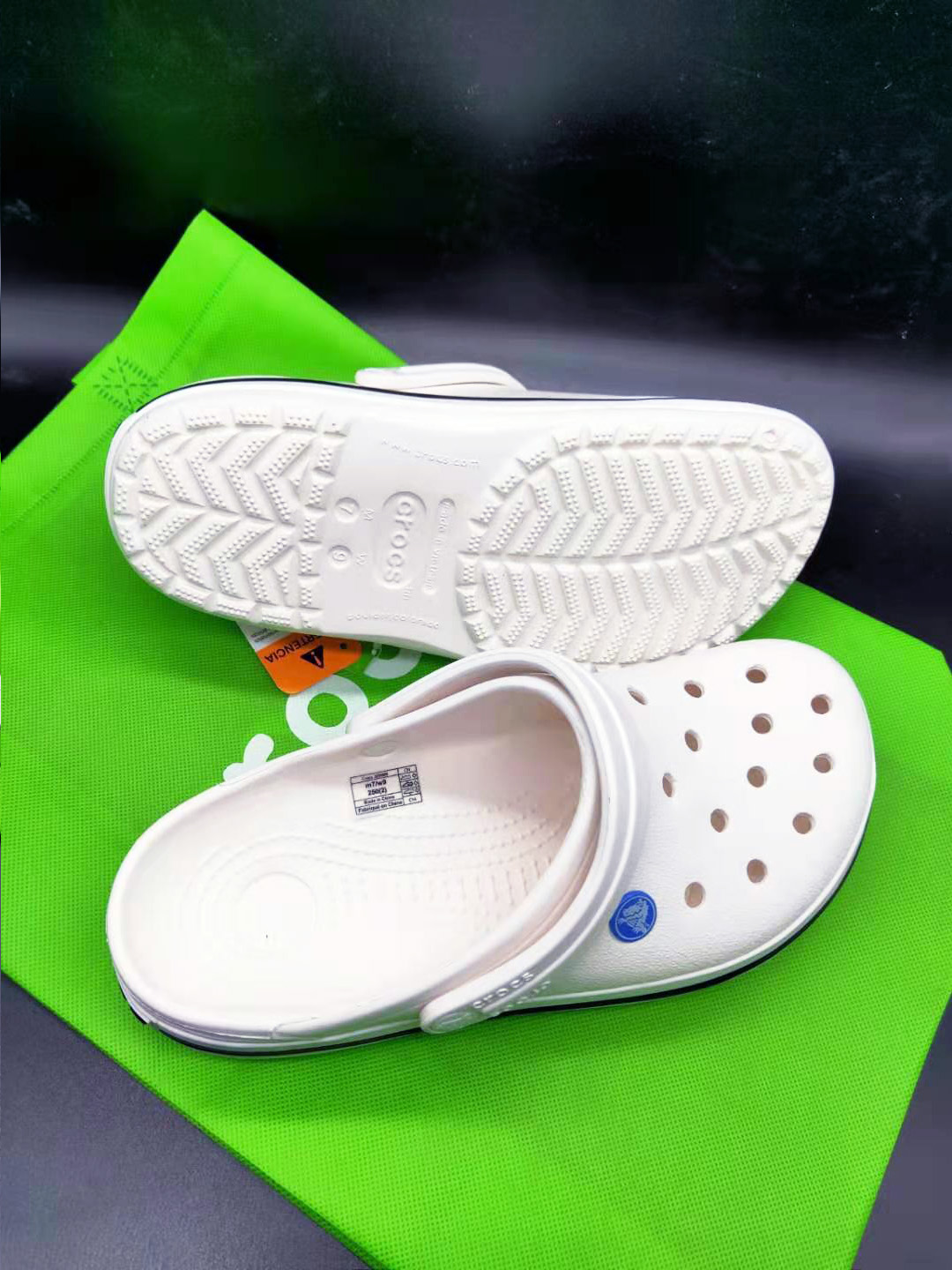 Crocs Bayaband Olx Crocs Crocs Kids Bayaband Sandal In Navy Pepper Rubber  Material Kids