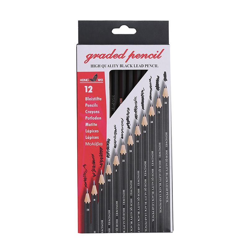 12 Pack Sketch Pencils for Drawing, Drawing Pencils, Art Pencils, Graphite Pencils, Graphite