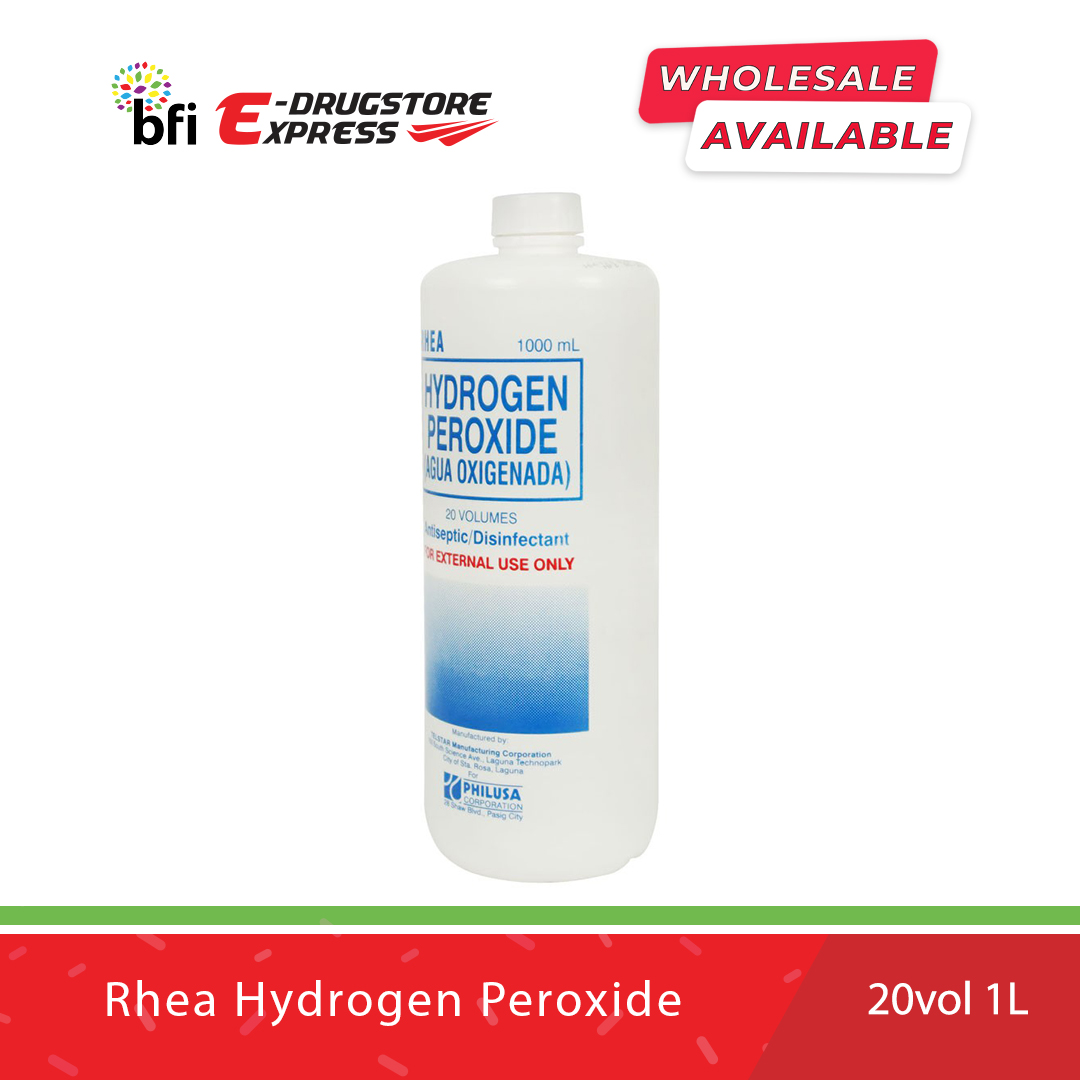 Bfi E Drugstore Rhea Hydrogen Peroxide 20vol 1l Lazada Ph 2831