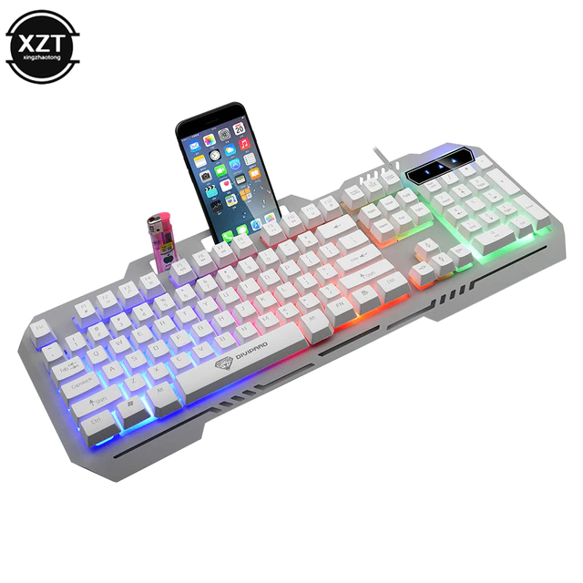 TECHZONE Divipard Wired Gaming Keyboard with LED Light and Mouse Combo ...