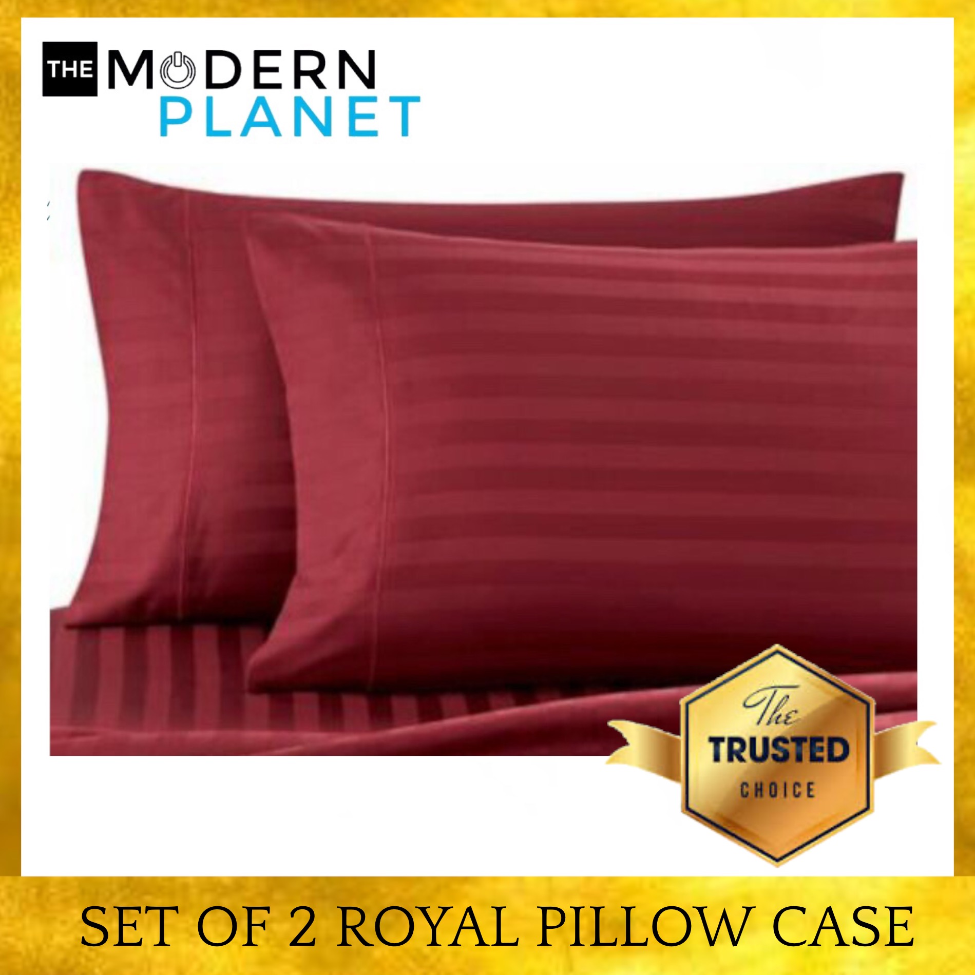 red king size pillowcases