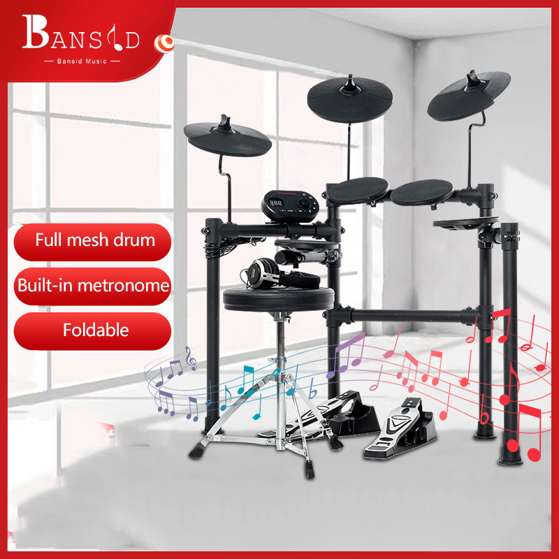 Bansid Electronic Drum Set, Getting started with electric drums for