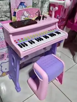 piano and microphone toy