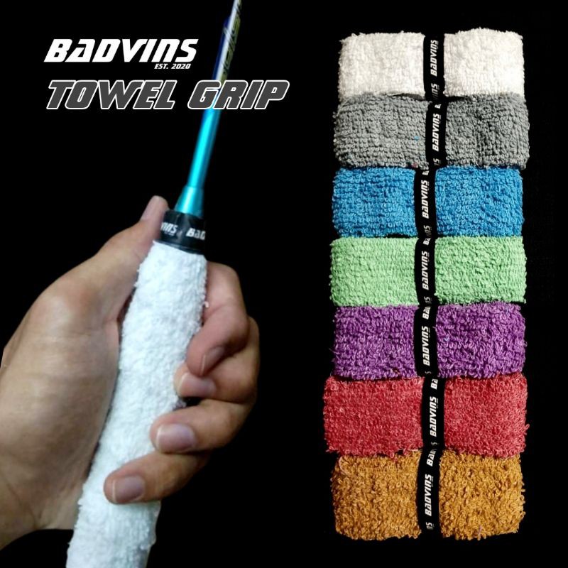 ks{BADVINS Towel Grip Good Quality Antislip Badminton Towel Grip Tape