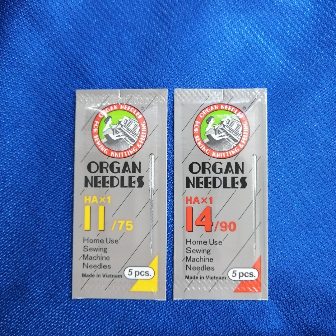 NEEDLES HAX1 9, 11, 14, 16, 18, 21 FOR HOUSEHOLD SEWING