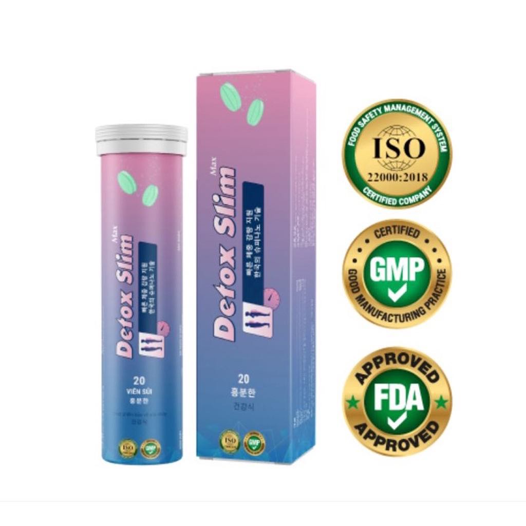 Detox Slim Slimming Juice Effervescent Tablet for Weight Loss Detox