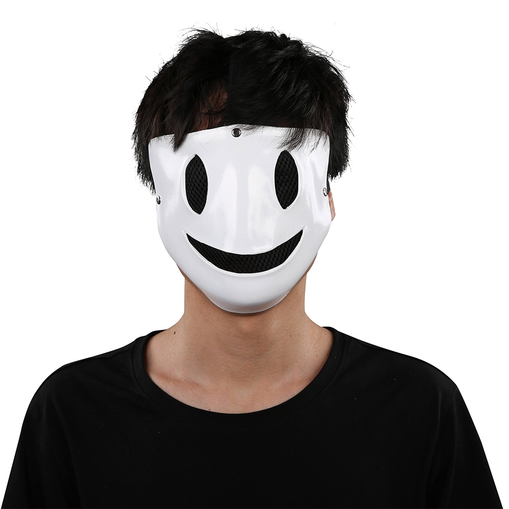Anime HighRise Invasion Sniper Mask Cosplay Latex Masks Helmet