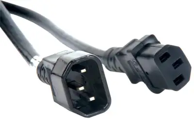 IEC 320 C14 To C13 Extension Cable For PDU UPS 10A 250V Male Plug To Female Socket AC Power Cord 1.5M