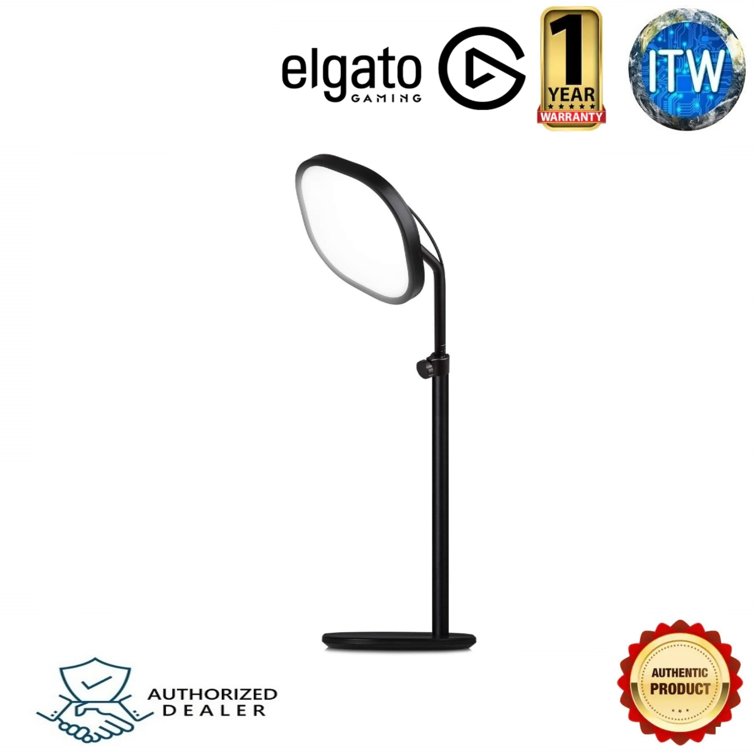 Elgato Key Light Air, Professional LED Panel With 1400 Lumens 10LAB9901 