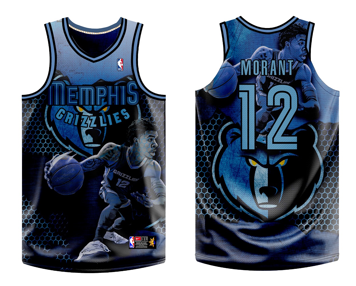 MEMPHIS 06 BASKETBALL JERSEY FULL SUBLIMATION HIGH QUALITY FABRICS