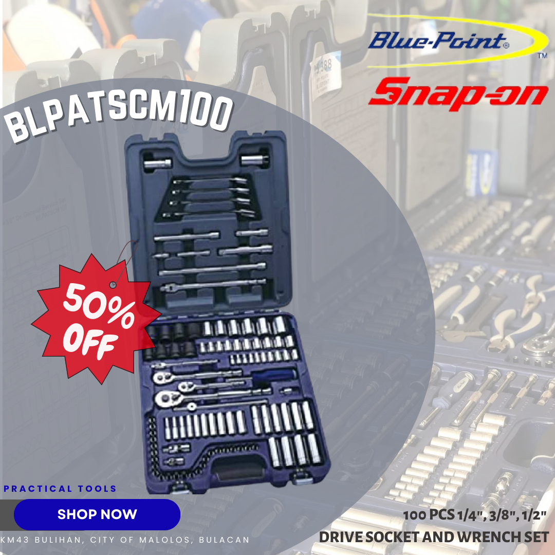 BLUEPOINT SNAP-ON BLPATSCM100 1/4, 3/8, and 1/2 Inches Drive