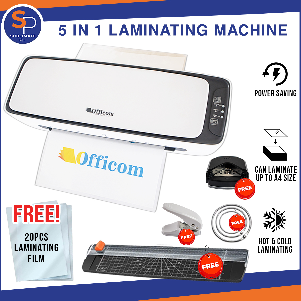 Officom In Laminating Machine Sl Multipurpose Laminator Lazada Ph