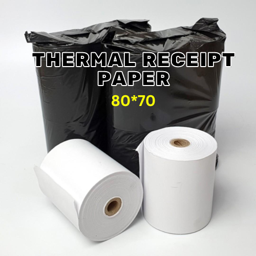 POS Receipt Thermal Paper 80mm x 70mm(80X70) POS PRINTER/THERMAL ...