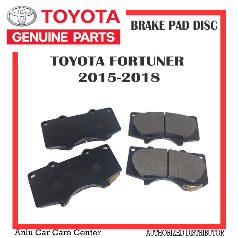 Original Toyota Brake Pad Disc Kit For TOYOTA FORTUNER 20152018 (04465