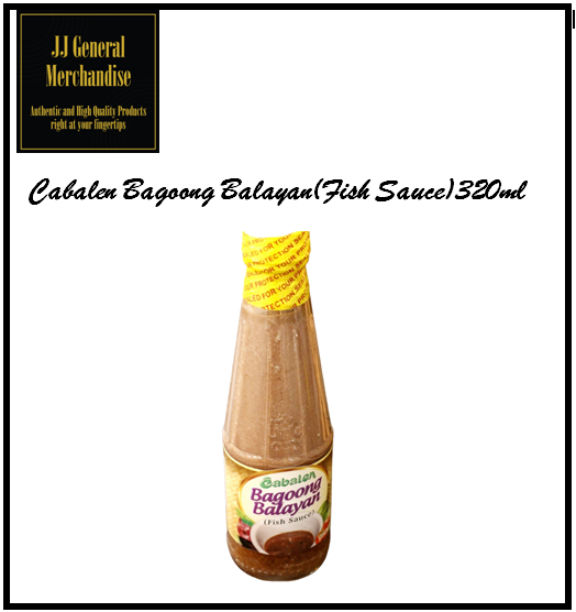 Cabalen Bagoong Balayan(Fish Sauce)320ml Lazada PH