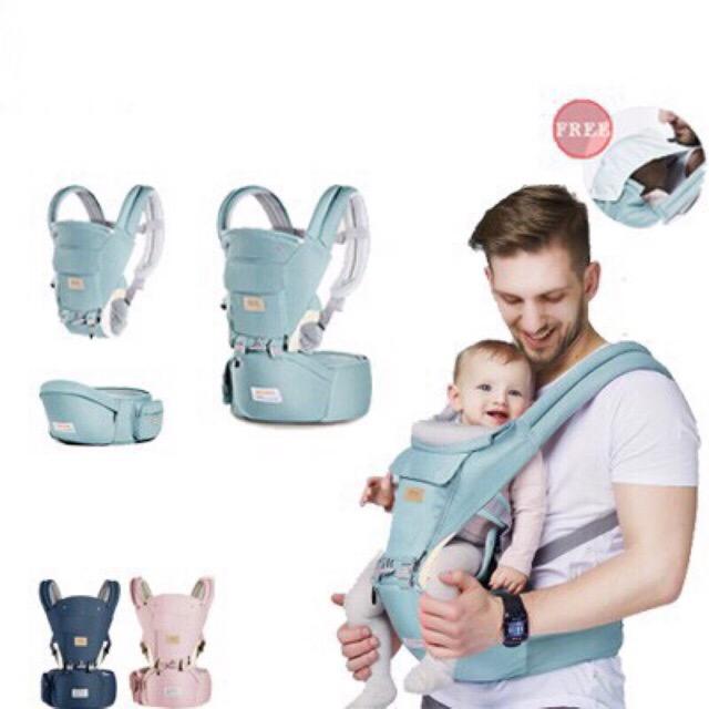 Baby Hip Seat Carrier With Hoodie 