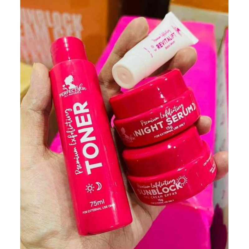 PERFECT SKIN PREMIUM EXFOLIATING KIT ALL NATURALS Lazada PH