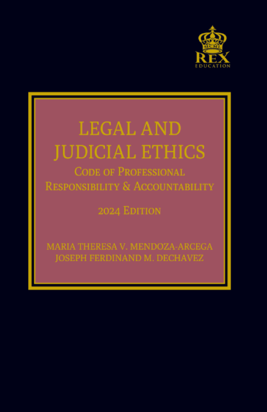 Legal and Judicial Ethics (2024 Edition) by Joseph Ferdinand