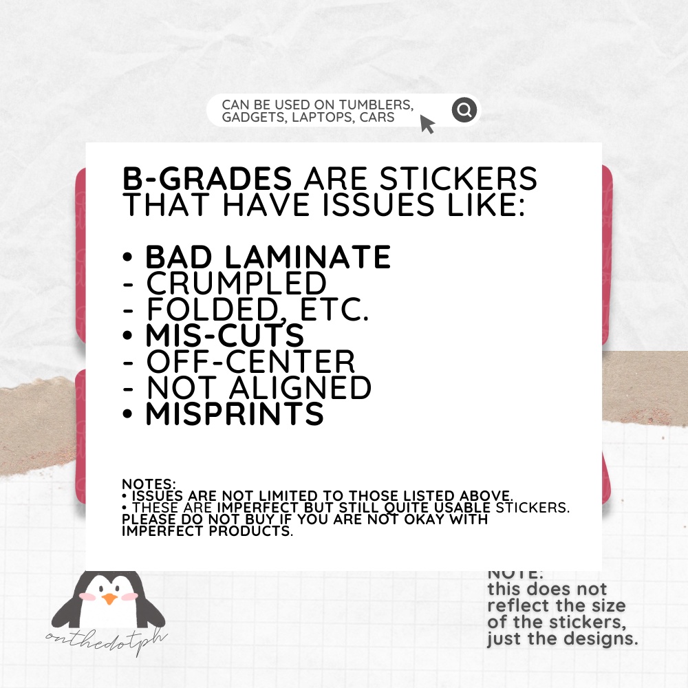 para sa ating bayan laminated stickers • deco for gadgets, tumblers ...