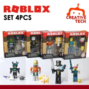 4pcs Roblox Toys Set 3inches Actions Figure Lazada Ph - roblox toys lazada