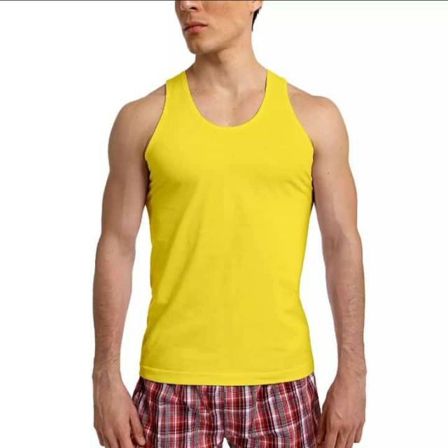 GUITAR MEN'S DEhilo SANDO colored | Lazada PH