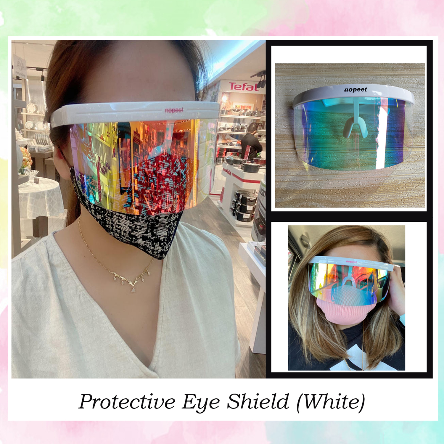 face shield color