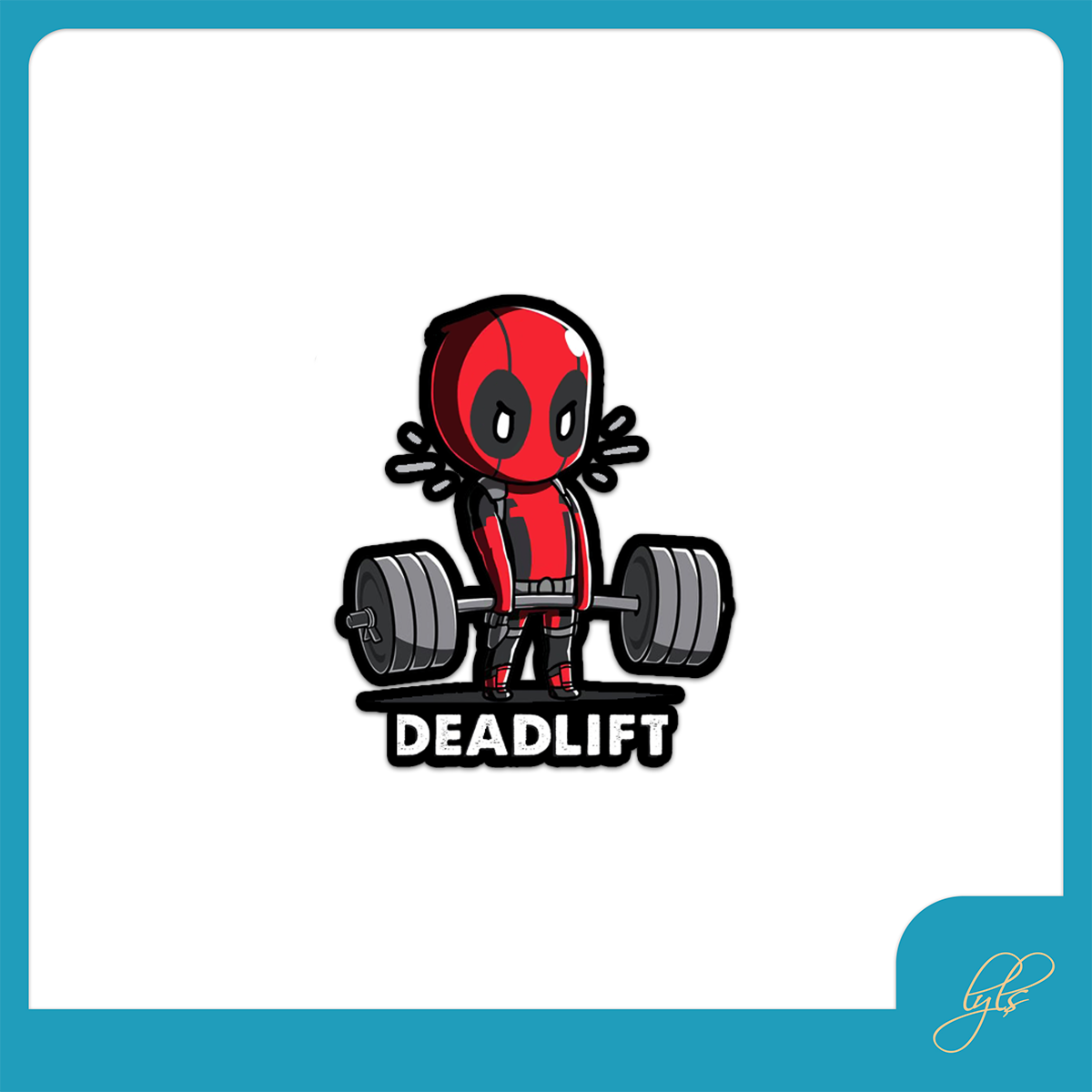 Deadpool Deadlift Patch