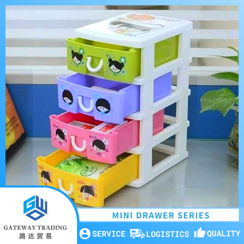 Mini Drawer with Design 4 in 1 and 2 in1 Mini Drawer 4 Layers and 2 Layers  Home School Office Desk Organizer Storage Cabinet Multi Purpose Mini Drawer  For Accessories Mini Drawer