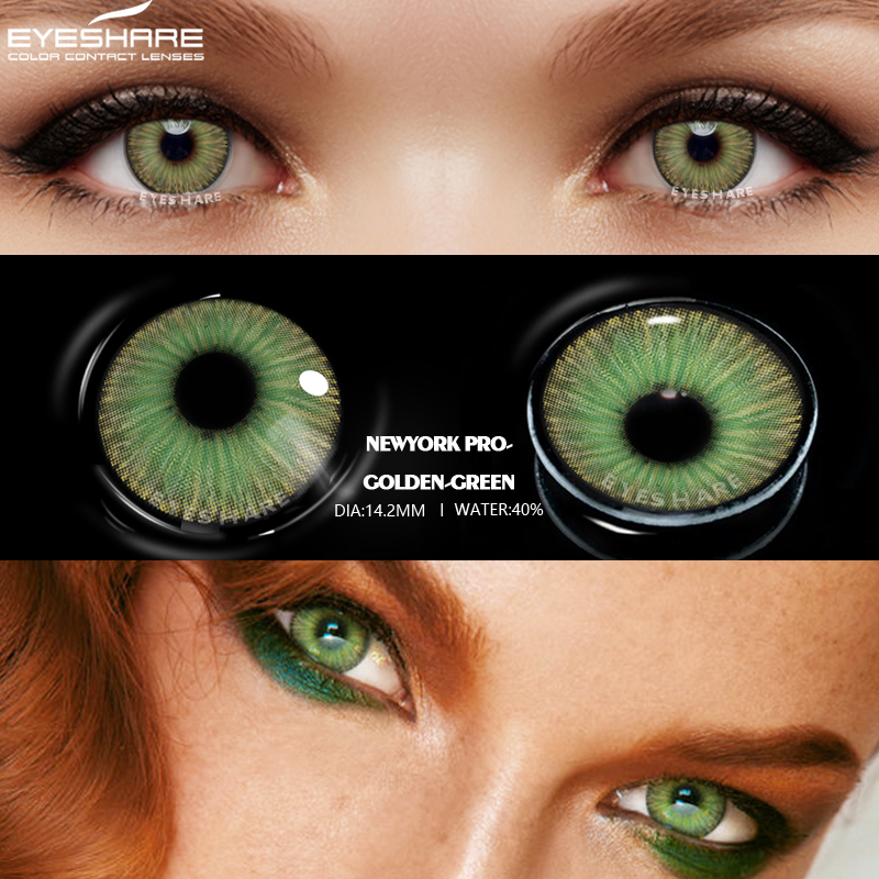 EYESHARE 🌟（TOP）NEW YORK series mixed-race contact lenses big eye makeup ...