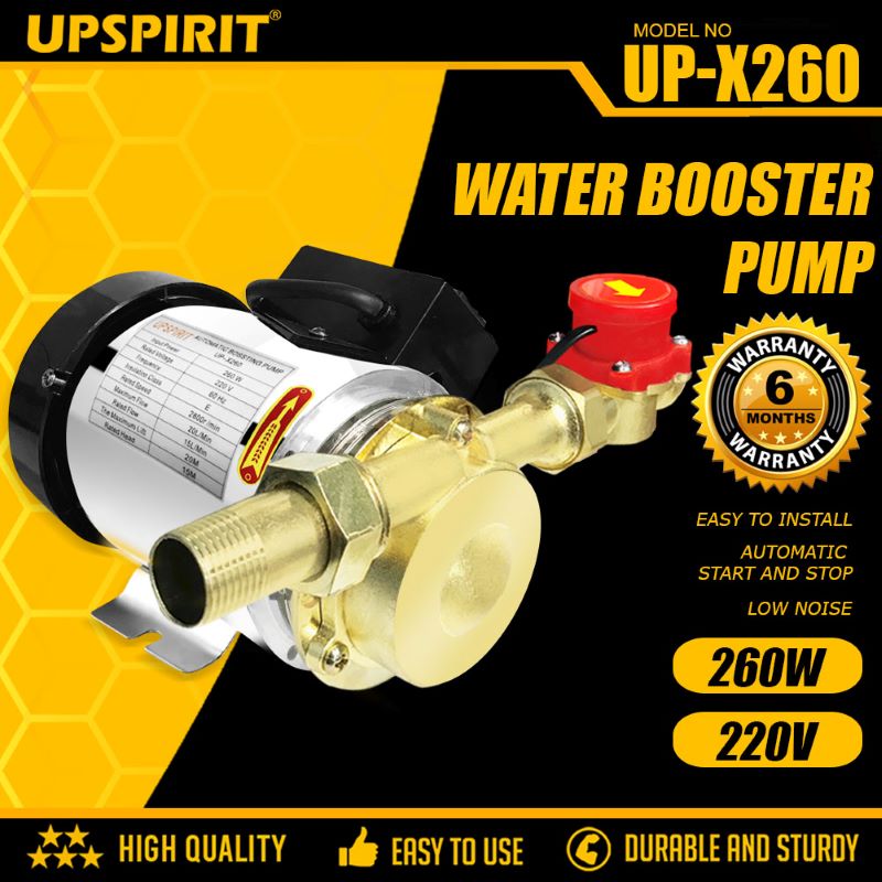 Upspirit Stainless Steel Booster Pump 100w150w260w Electronic Automatic Booster Water Pump 7661