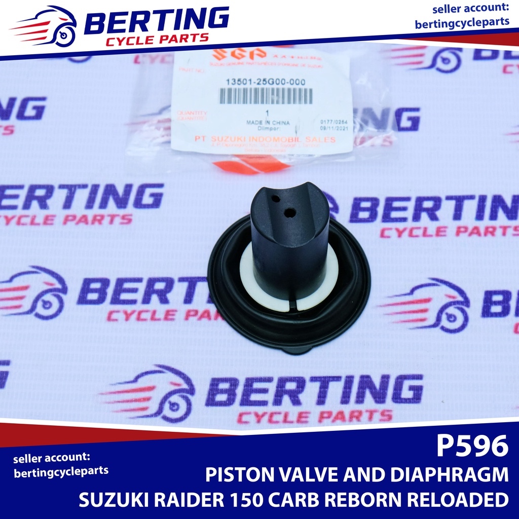 SGP PISTON VALVE ASSY Suzuki Raider 150 Reborn Reloaded Genuine 13501