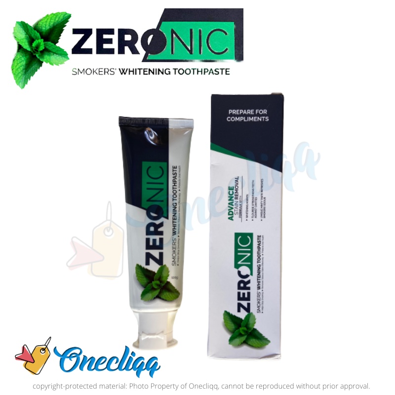 (Direct Supplier) Zeronic Smokers Whitening Toothpaste Zero Nic Toothpaste Lazada PH
