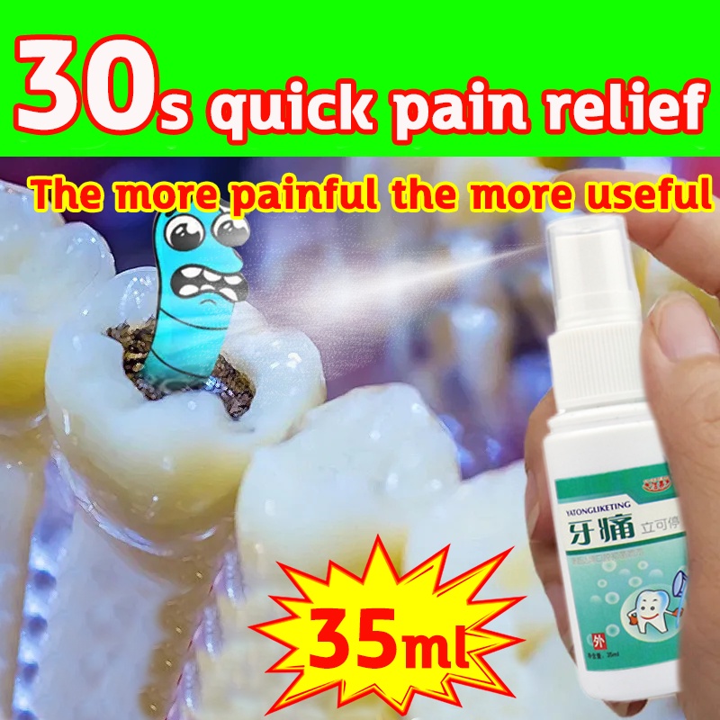 Toothache Pain Reliever Spray Toothache Pain Reliever Toothache Oral
