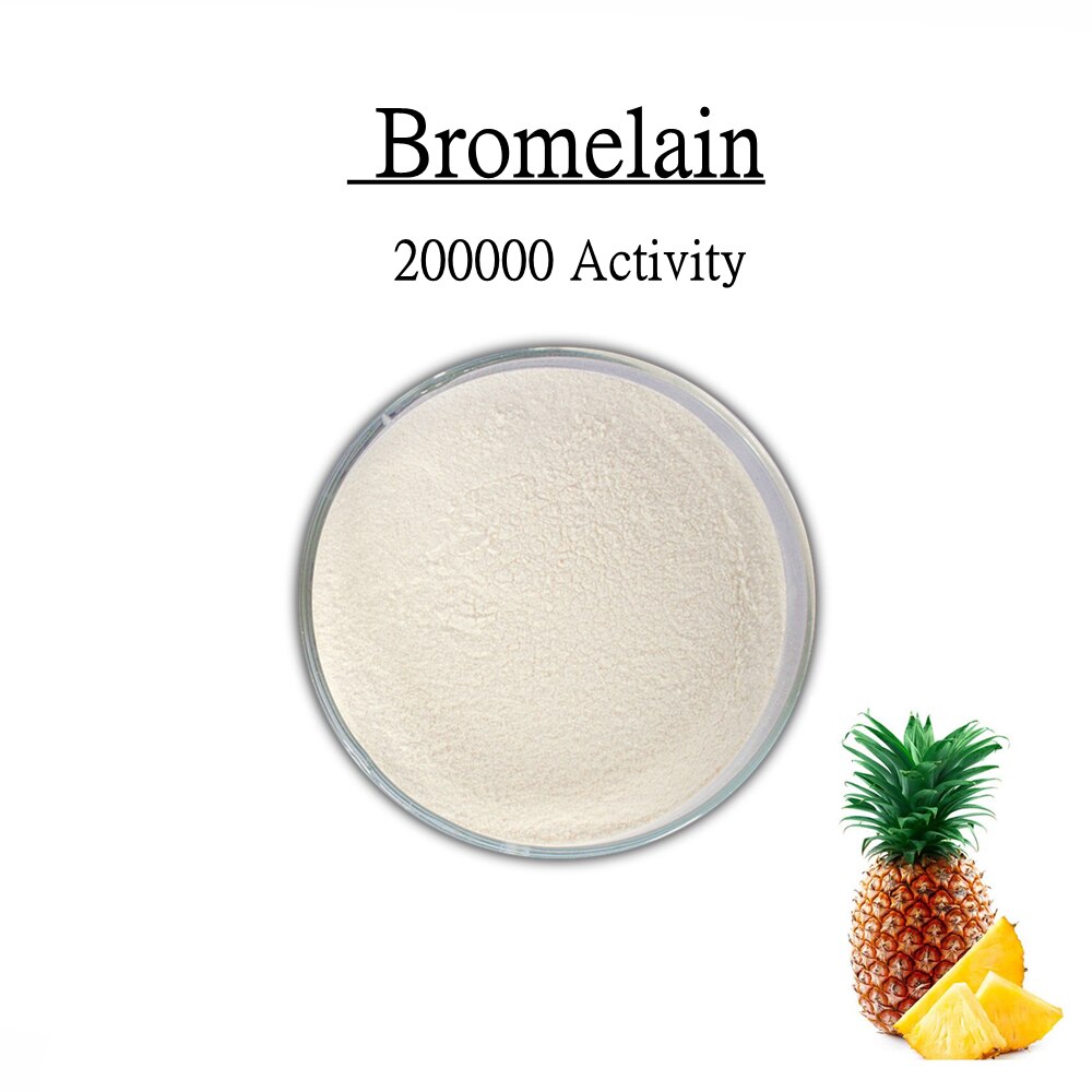 Bromelain 200000 Activity Natural Pineapple Stem Juice Pineapple Enzyme