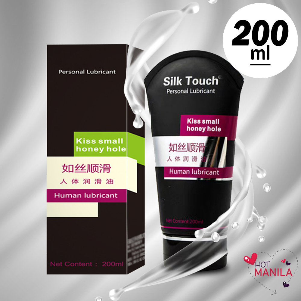 Hot Manila 200ml Water Soluble Lubricating Gel Liquid Lubricant Non Grease Sex Lube Silk Touch 1005