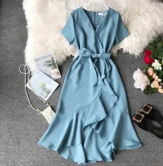 Navy Blue Marie Dress: Buy sell online 